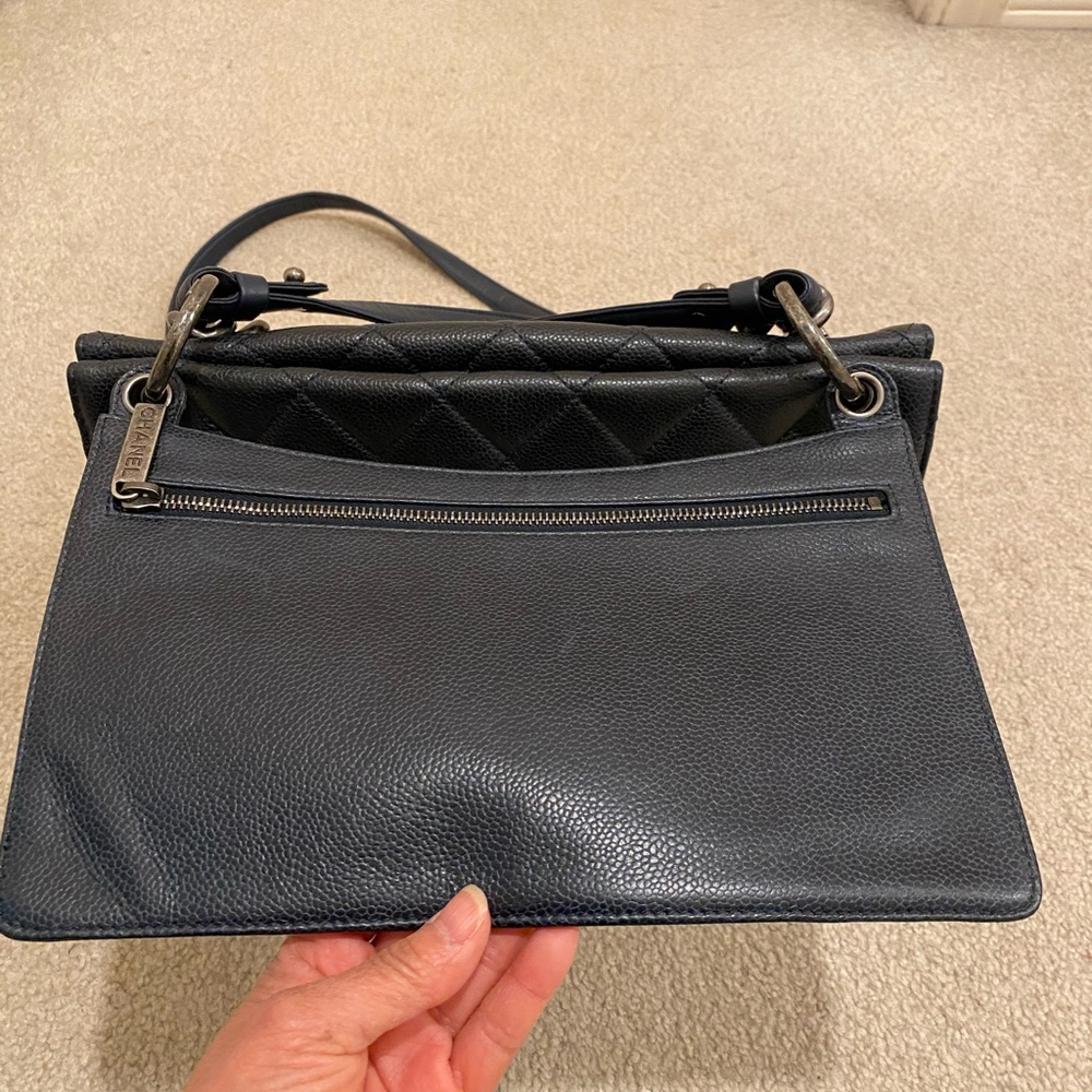 Chanel caviar bag with 2 straps - Picture 8 of 9